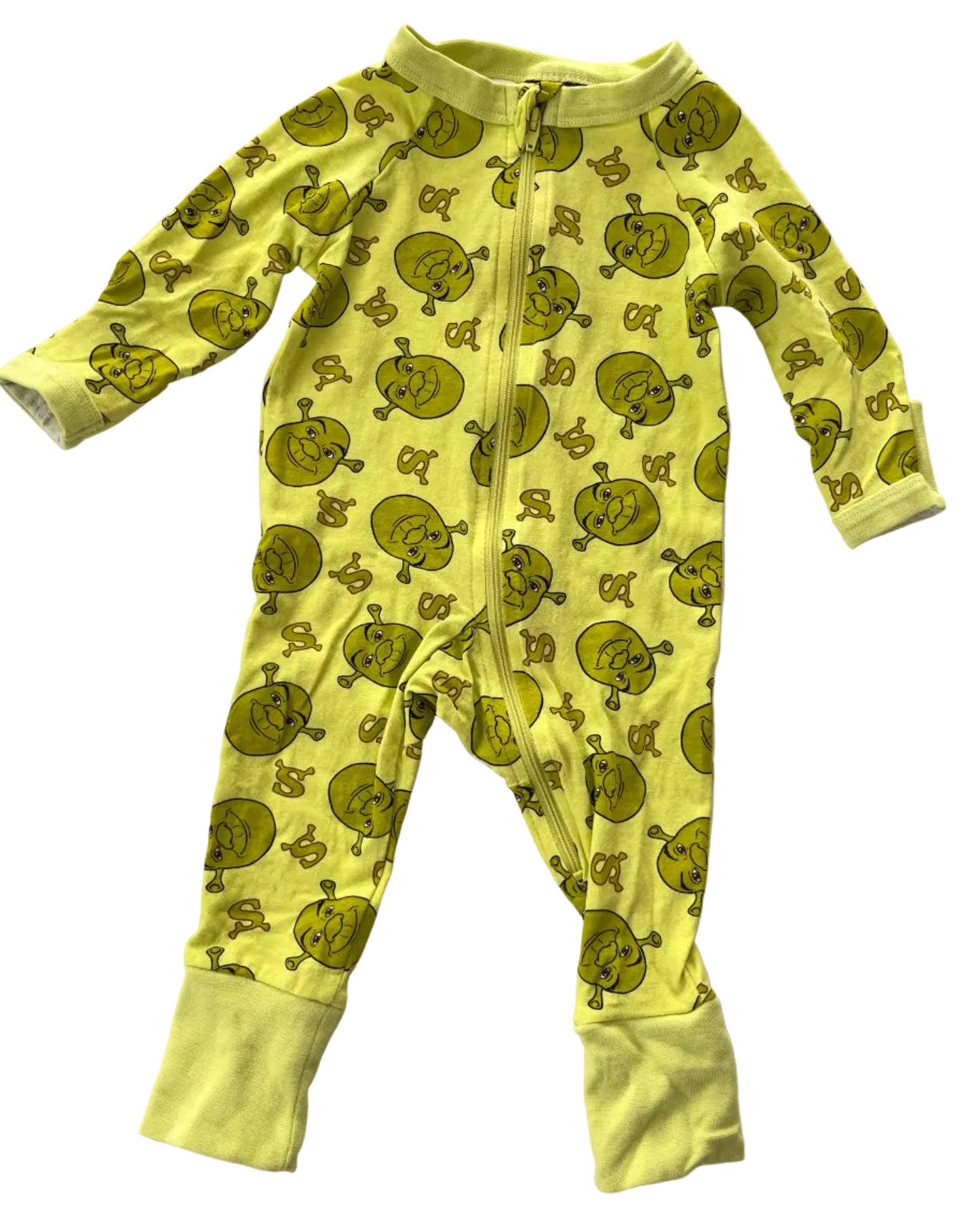 Shrek onesie 3-6M