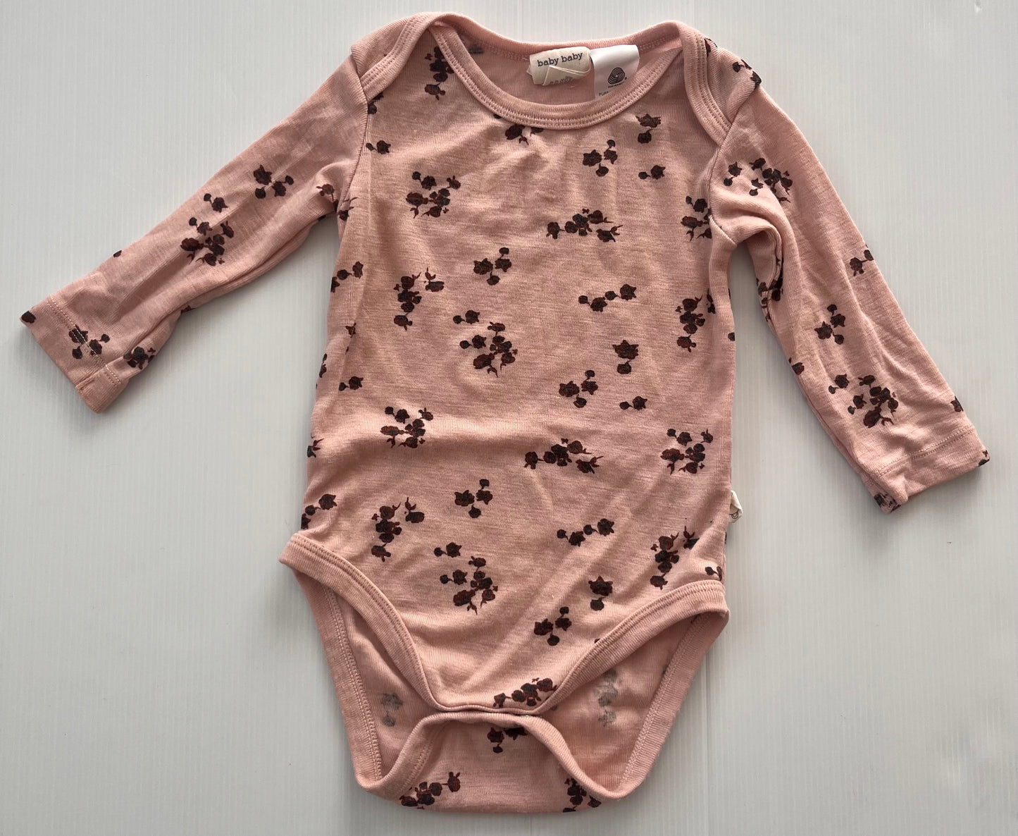 Baby baby merino bodysuit 6-12M