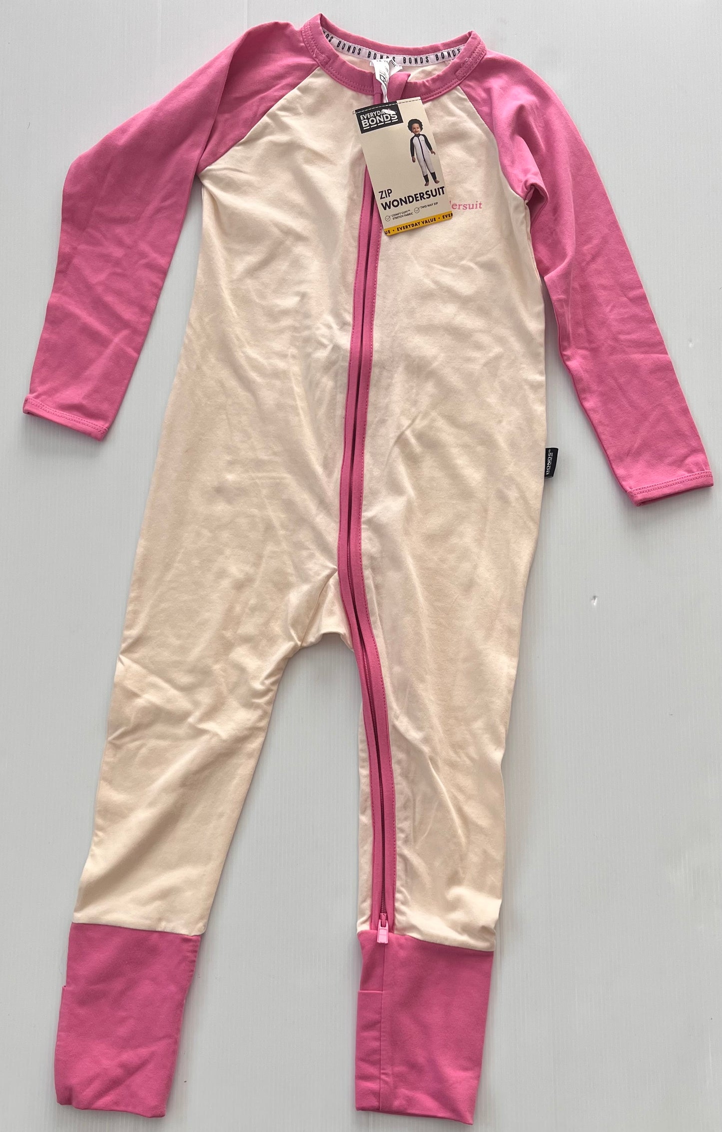 Bonds wondersuit size 2