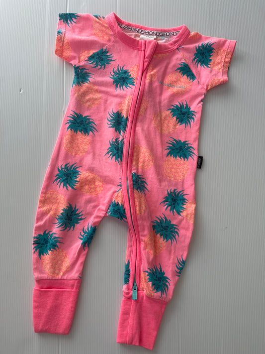 Bonds wondersuit pineapple 0-3M