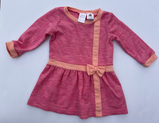 Teeny weeny merino dress 6-9M
