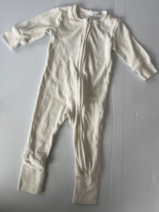Jamie Kay white onesie 3-6M
