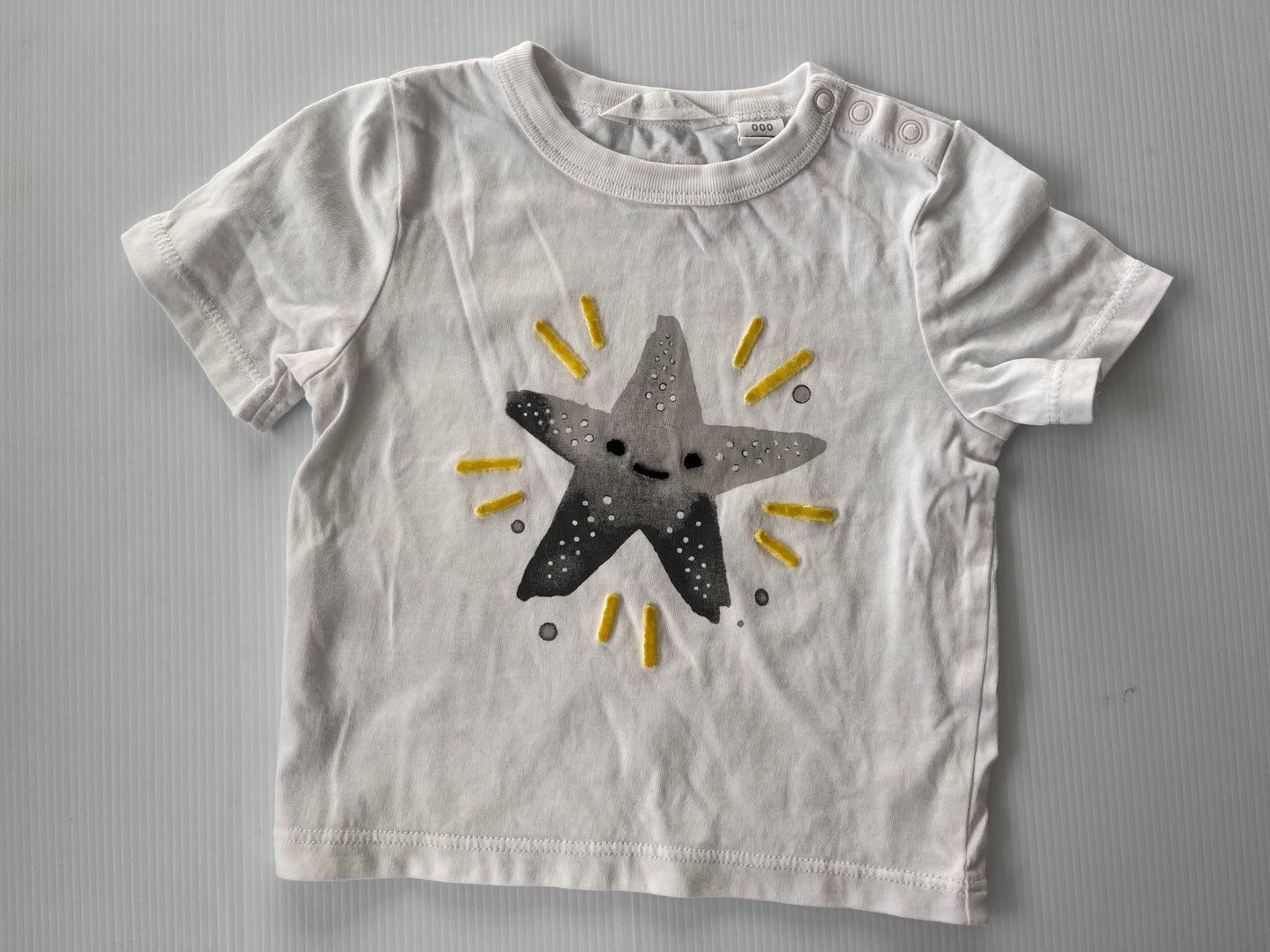 CR starfish t shirt 0-3M