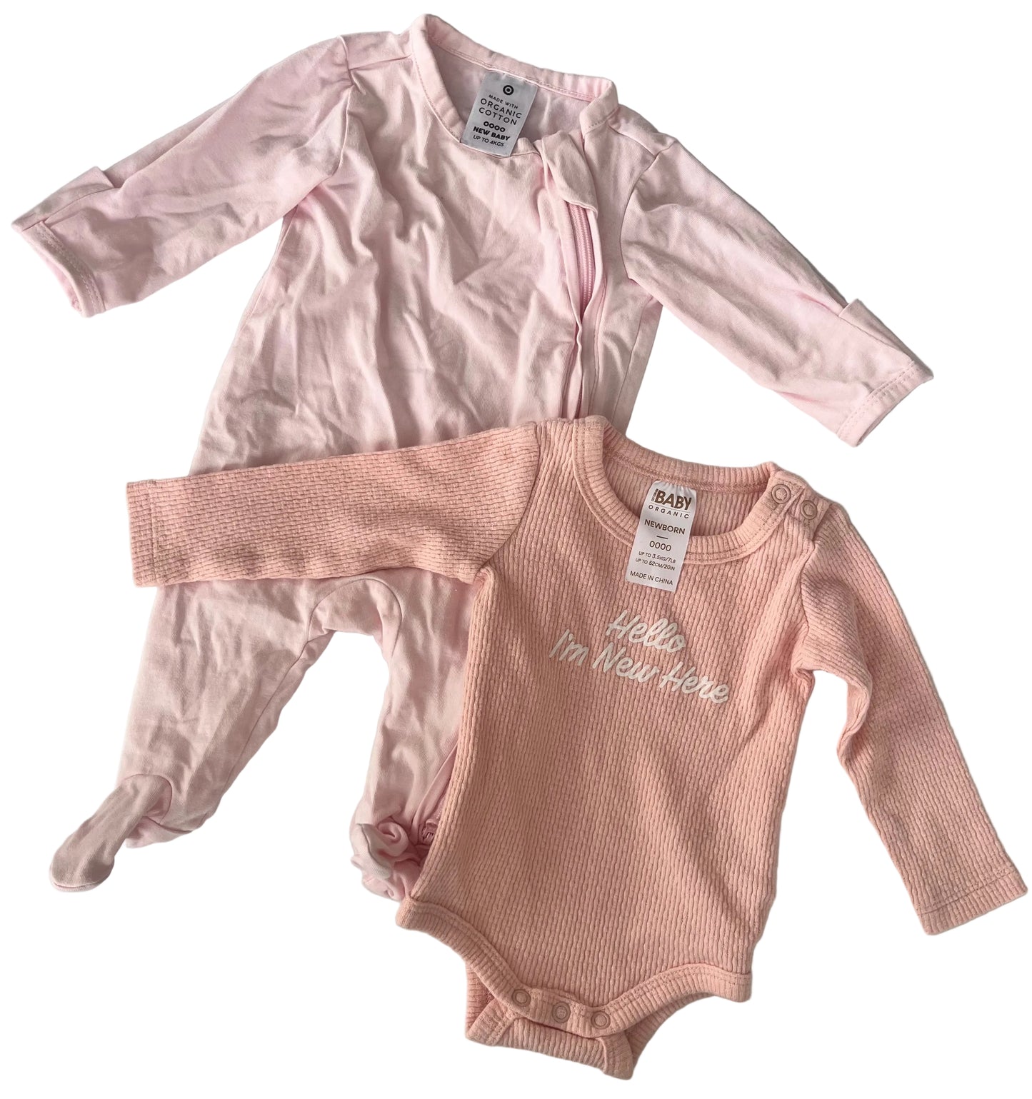 Set of 2 suits size newborn