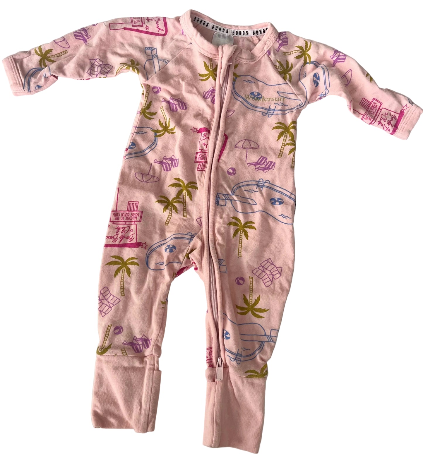 Bonds wondersuit size newborn