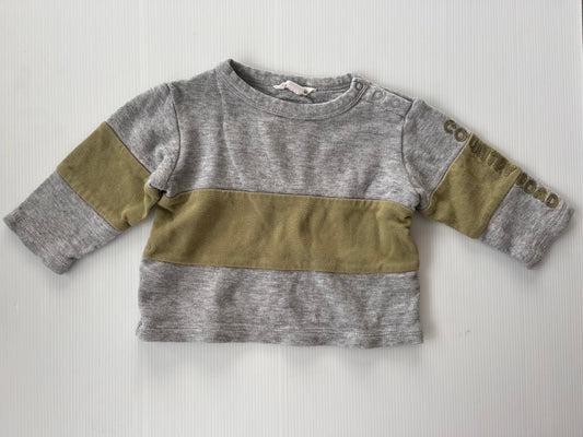 CR long sleeve top 0-3M