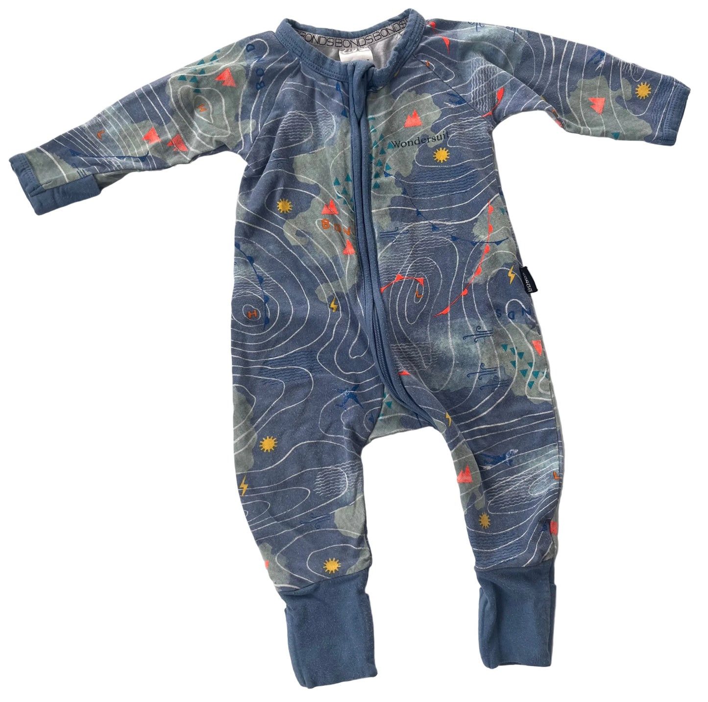 Bonds wondersuit 0-3M