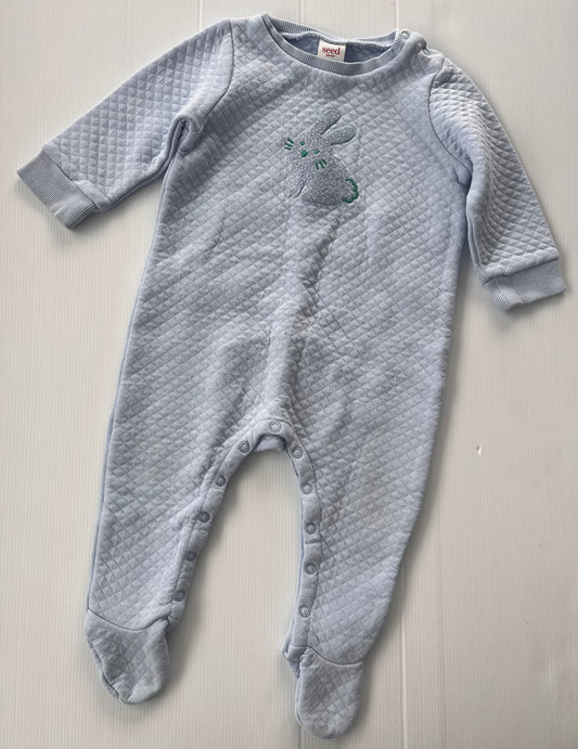 Seed quilt suit 6-12M