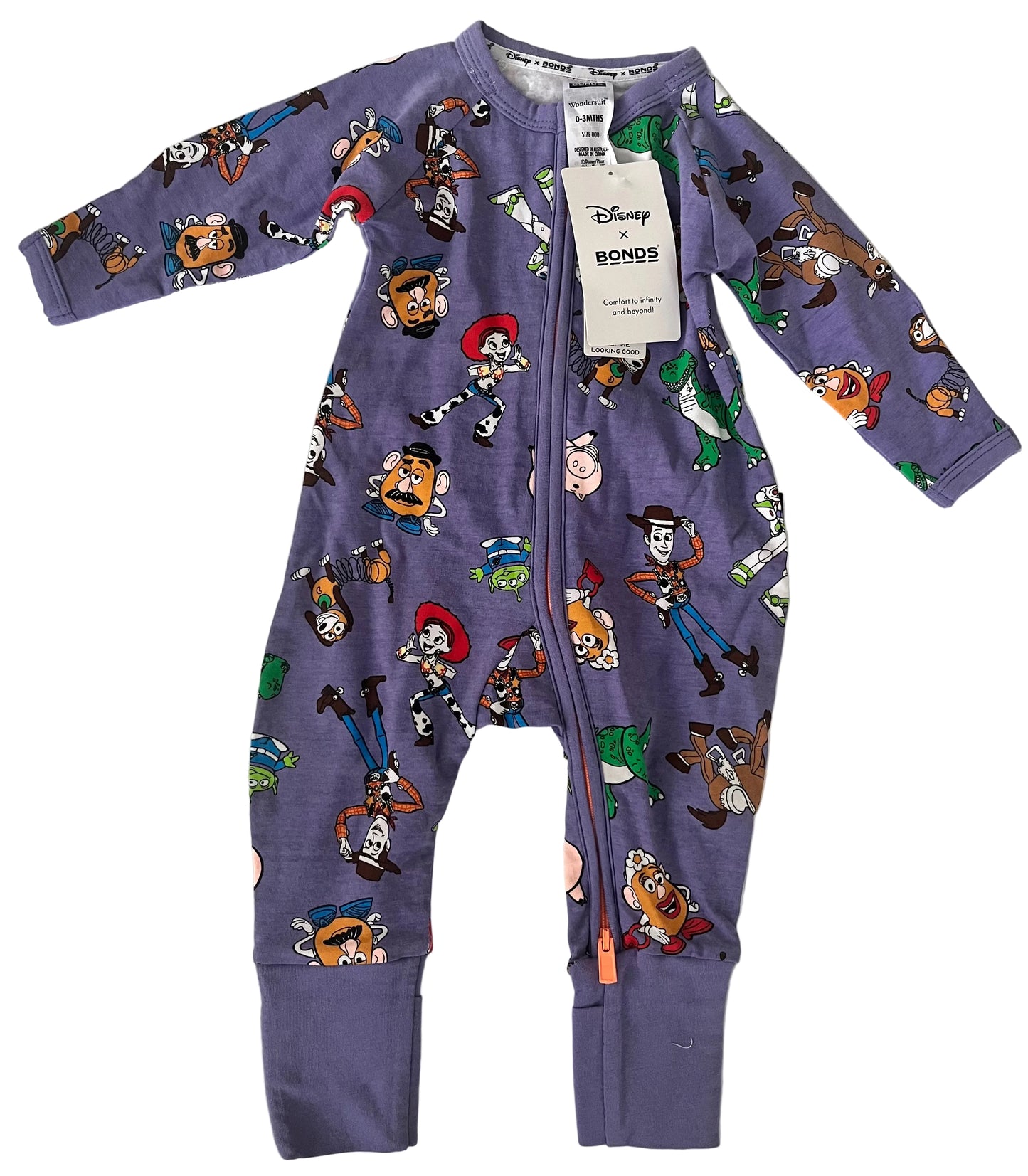 Toy story bonds wondersuit 0-3M