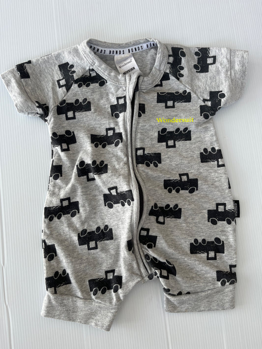 Bonds car romper newborn