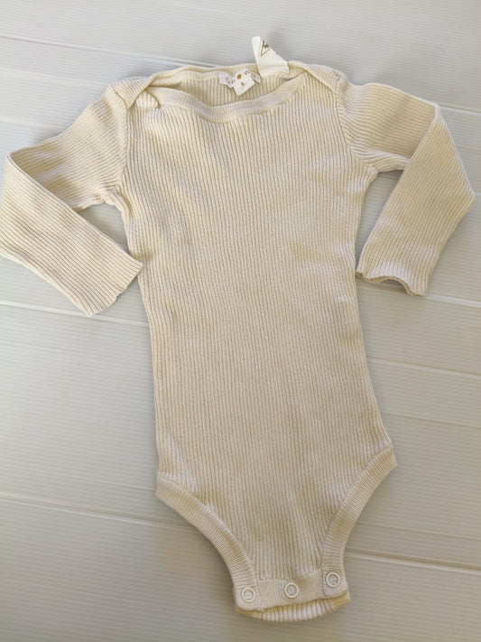 Grown knit cream 6-12m